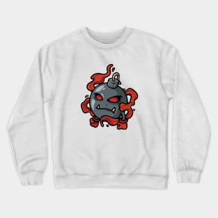 fire bomb design Crewneck Sweatshirt